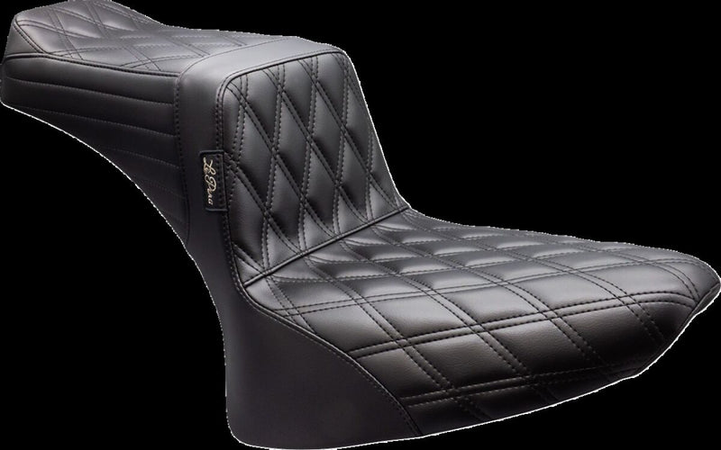 Le Pera Tailwhip Seat Black 2-Up Seat BikerTec #LN-580-DD