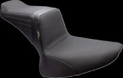 Le Pera Tailwhip Seat Black 2-Up Seat BikerTec #LX-580BW