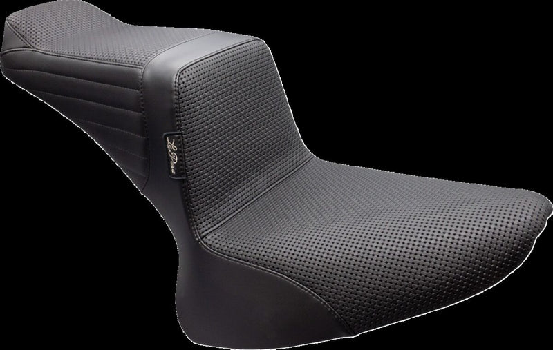 Le Pera Tailwhip Seat Black 2-Up Seat BikerTec #LX-580BW