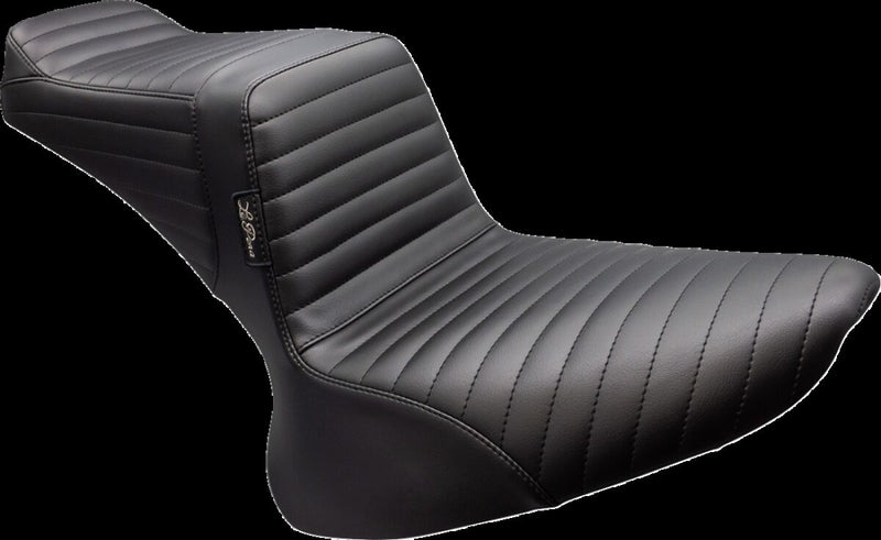 Le Pera Tailwhip Seat Black 2-Up Seat BikerTec #LX-580PT