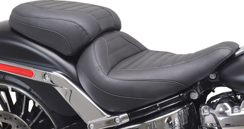 Mustang Touring Solo Seat for 2023-2026 Harley-Davidson FXBR 1923 ABS Black Vinyl #89022