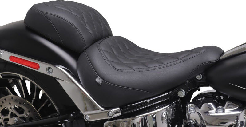 Mustang Wide Tripper™ Solo Seat for 2023-2026 Harley-Davidson FXBR 1923 ABS Black Vinyl #85033