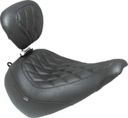 Mustang Wide Tripper™ Solo Seat for 2023-2026 Harley-Davidson FXBR 1923 ABS Black Vinyl