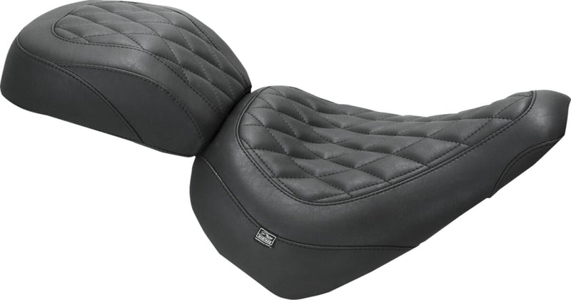 Mustang Wide Tripper™ Passenger Seat for 2023-2026 Harley-Davidson FXBR 1923 ABS Black Vinyl Each