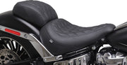 Mustang Wide Tripper™ Passenger Seat for 2023-2026 Harley-Davidson FXBR 1923 ABS Black Vinyl #85213