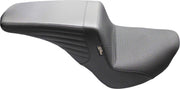 Le Pera Kickflip Upfront Seat for 2018-2025 Harley-Davidson Black 2-Up Seat Up-Front BikerTec Vinyl Each