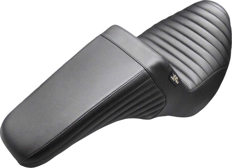Le Pera Kickflip Upfront Seat for 2018-2025 Harley-Davidson Black 2-Up Seat Up-Front BikerTec Vinyl Each