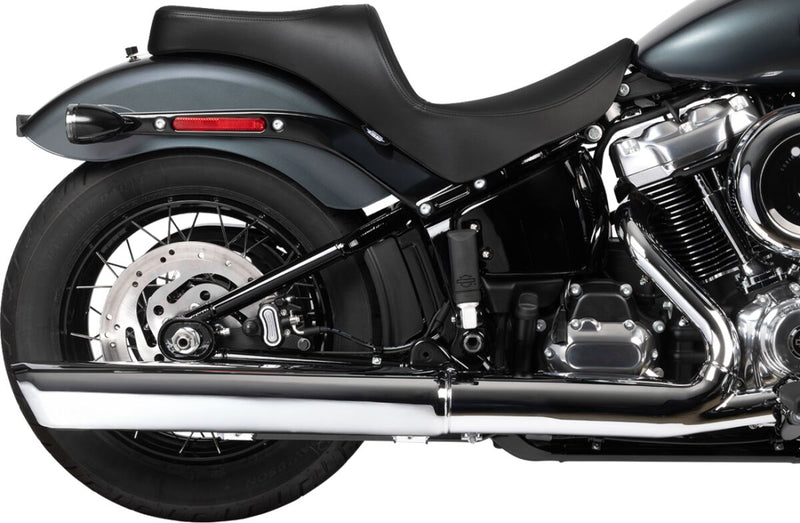 Drag Specialties Seats Freedom Touring Seat for 2018-2025 Harley-Davidson Black 2-Up Seat Vinyl Each