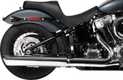 Drag Specialties Seats Freedom Touring Seat for 2018-2025 Harley-Davidson Black 2-Up Seat Vinyl #4719A
