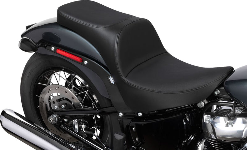 Drag Specialties Seats Freedom Touring Seat for 2018-2025 Harley-Davidson Black 2-Up Seat Vinyl Each