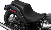 Drag Specialties Seats Freedom Touring Seat for 2018-2025 Harley-Davidson Black 2-Up Seat Vinyl Each