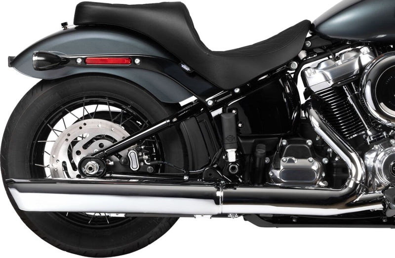 Drag Specialties Seats Freedom Touring Seat for 2018-2025 Harley-Davidson Black 2-Up Seat Vinyl Each