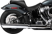 Drag Specialties Seats Freedom Touring Seat for 2018-2025 Harley-Davidson Black 2-Up Seat Vinyl #4719B