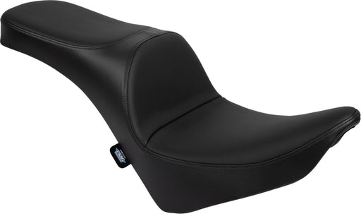 Drag Specialties Seats Freedom Touring Seat for 2018-2025 Harley-Davidson Black 2-Up Seat Leather Vinyl