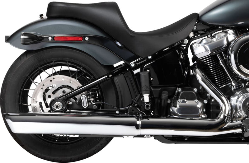 Drag Specialties Seats Freedom Touring Seat for 2018-2025 Harley-Davidson Black 2-Up Seat Leather Vinyl Each