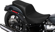 Drag Specialties Seats Freedom Touring Seat for 2018-2025 Harley-Davidson Black 2-Up Seat Leather Vinyl Each