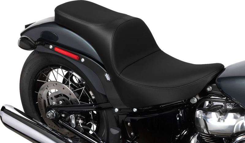 Drag Specialties Seats Freedom Touring Seat for 2018-2025 Harley-Davidson Black 2-Up Seat Leather Vinyl Each