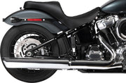 Drag Specialties Seats Freedom Touring Seat for 2018-2025 Harley-Davidson Black 2-Up Seat Leather Vinyl #4719F