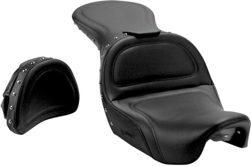 Saddlemen Explorer Special Seat w/Backrest for 2006-2017 Harley-Davidson Dyna Motorcycles #806-04-040