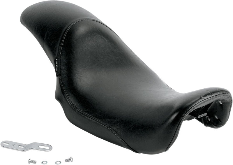 Le Pera Silhouette 2-Up Seat Black Vinyl