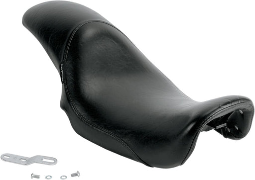 Le Pera Silhouette 2-Up Seat Black Vinyl