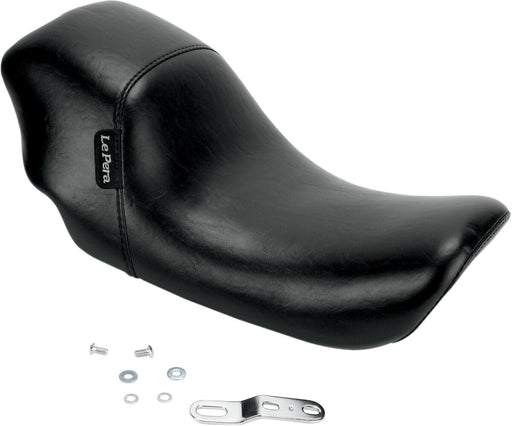 Le Pera Bare Bones Solo Seat Black Vinyl
