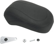 Mustang Tripper™ Rear Passenger Seat Pillion Pad Black Synthetic Leather