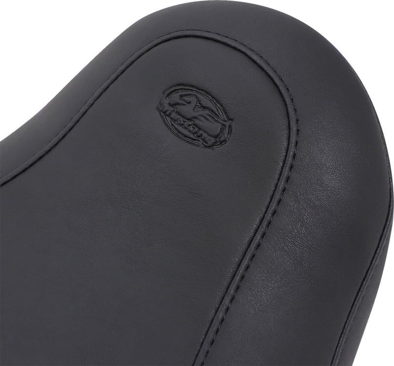 Mustang Wide Tripper™ Solo Seat Black Synthetic Leather #76700