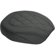 Mustang Wide Tripper™ Seat Black Rear Synthetic Leather
