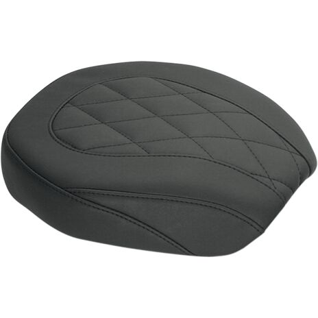Mustang Wide Tripper™ Seat Black Rear Synthetic Leather
