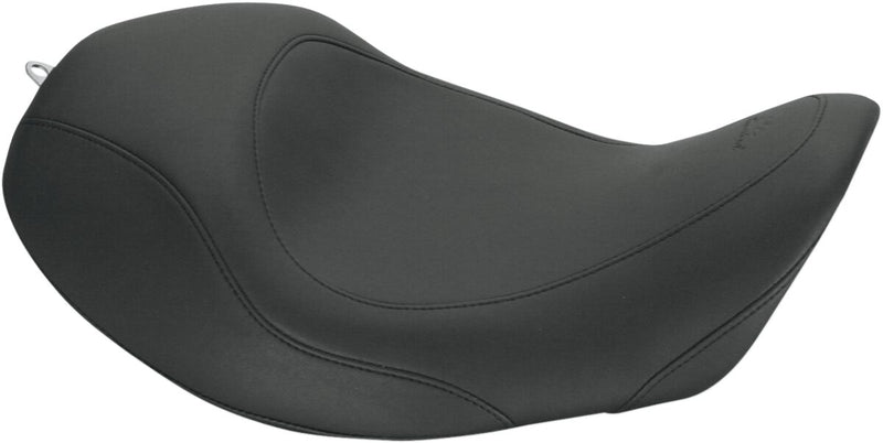 Mustang Wide Tripper™ Seat Black Solo Synthetic Leather #76707