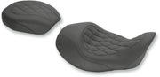 Mustang Wide Tripper™ Seat Black Solo Synthetic Leather #76710