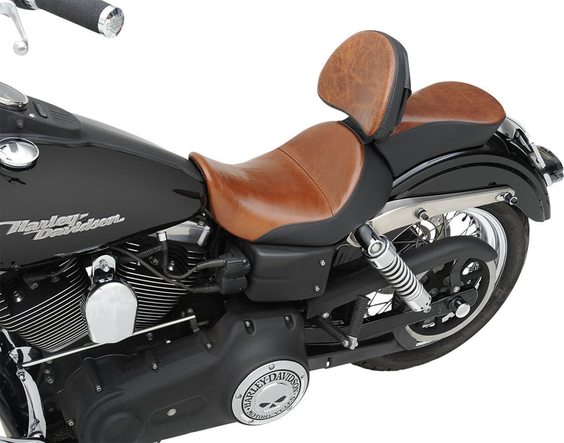 Saddlemen Lariat Pillion Pad for Harley-Davidson 2006-2017 FXD, 2010-2017 FXDWG & 2012-2016 FLD Dyna Motorcycles