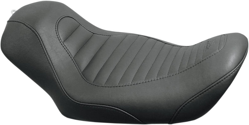 Mustang Seats Tripper Tuck & Roll Solo Seat for 2006-2017 Harley-Davidson Dyna