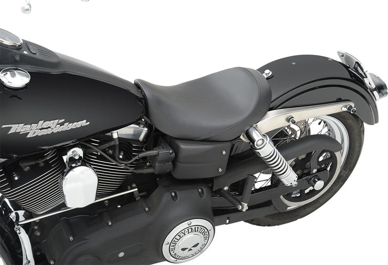 Saddlemen Renegade S3 Super Slammed Solo Seat for 2006-2017 Harley-Davidson Dyna Motorcycles
