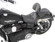 Saddlemen SaddleHyde GC-Style Dominator Solo Seat w/ Backrest Option for 2006-2017 Harley-Davidson Dyna Motorcycles
