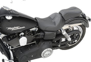 Saddlemen SaddleHyde GC-Style Dominator Solo Seat w/ Backrest Option for 2006-2017 Harley-Davidson Dyna Motorcycles