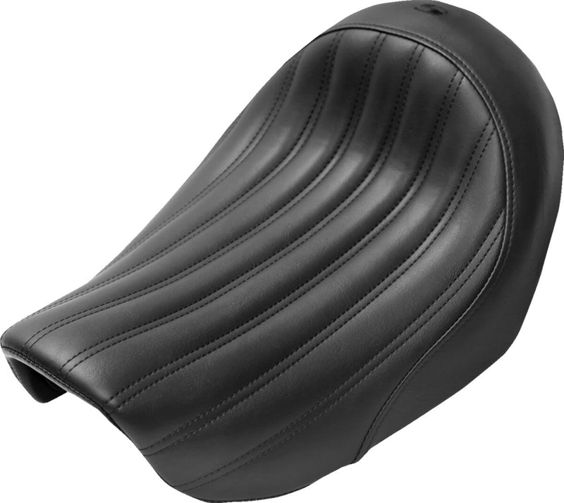 Saddlemen Black Knuckle Solo Seat for 2006-2017 Harley-Davidson Dyna Motorcycles