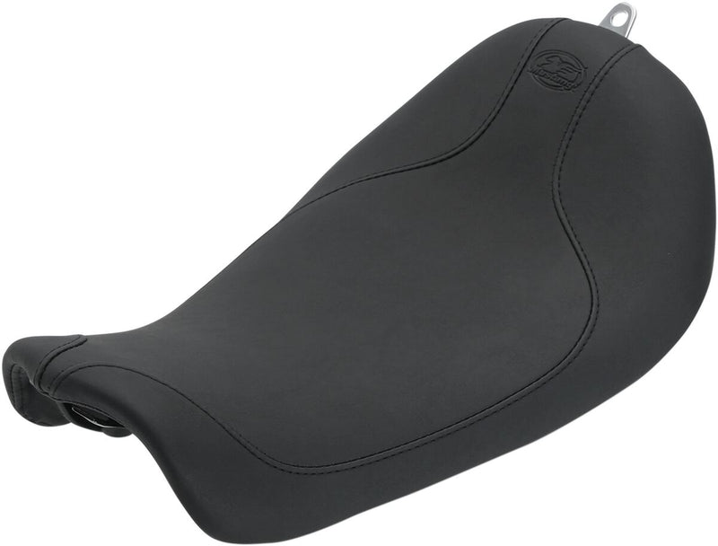 Mustang Seats Black Runaround Solo Seat for 2006-2017 Harley-Davidson Dyna #76866