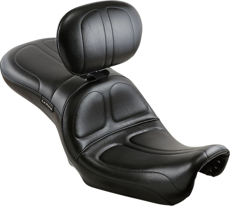 Le Pera Maverick Seat Black One-Piece Vinyl