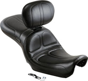 Le Pera Maverick Seat Black One-Piece Vinyl #LK-970BR