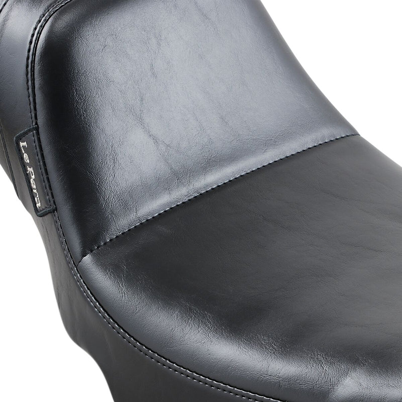 Le Pera Daytona Daddy Long Legs 2-Up Vinyl Seat Black 2-Up Seat Each
