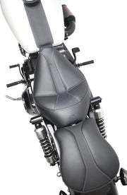 Saddlemen Dominator Solo Seat for 1996-2003 Harley-Davidson Dyna Motorcycles Black #896-04-0042