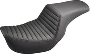 Saddlemen Tuck & Roll Step-Up Seat for 2004-2005 Harley-Davidson Dyna Low Rider and 2004-2005 Harley-Davidson Dyna Super Glide Motorcycles Black #804-04-171