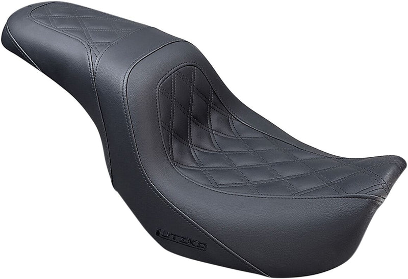 Saddlemen Lutzka Signature Series Seat for 2006-2017 Harley-Davidson Dyna Motorcycles