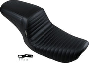 Le Pera Kickflip Seat Black 2-Up Seat BikerTec Vinyl #LN-591PT