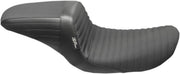 Le Pera Kickflip Seat Black 2-Up Seat BikerTec Vinyl #LN-591PTGP