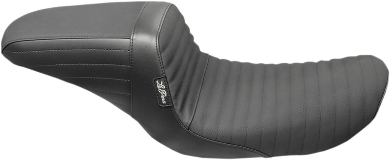 Le Pera Kickflip Seat Black 2-Up Seat BikerTec Vinyl #LN-591PTGP