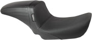 Le Pera Kickflip Seat Black 2-Up Seat BikerTec Vinyl