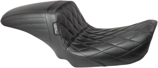 Le Pera Kickflip Seat Black 2-Up Seat BikerTec Vinyl
